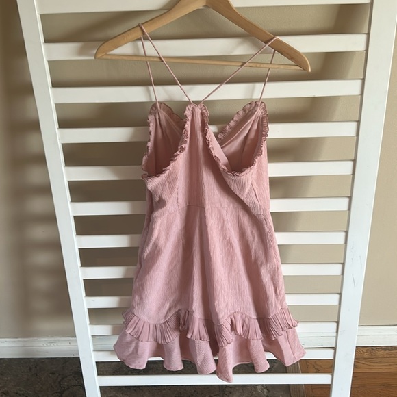 Hello Molly SCORPIO SEASON Mini DRESS in Pink BLUSH Size Small - Picture 8 of 16